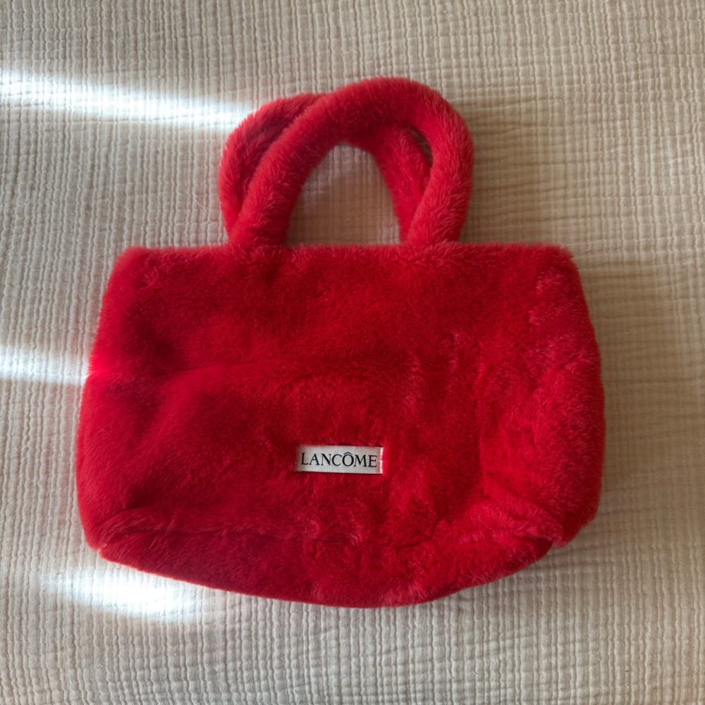 Lancôme fuzzy bag